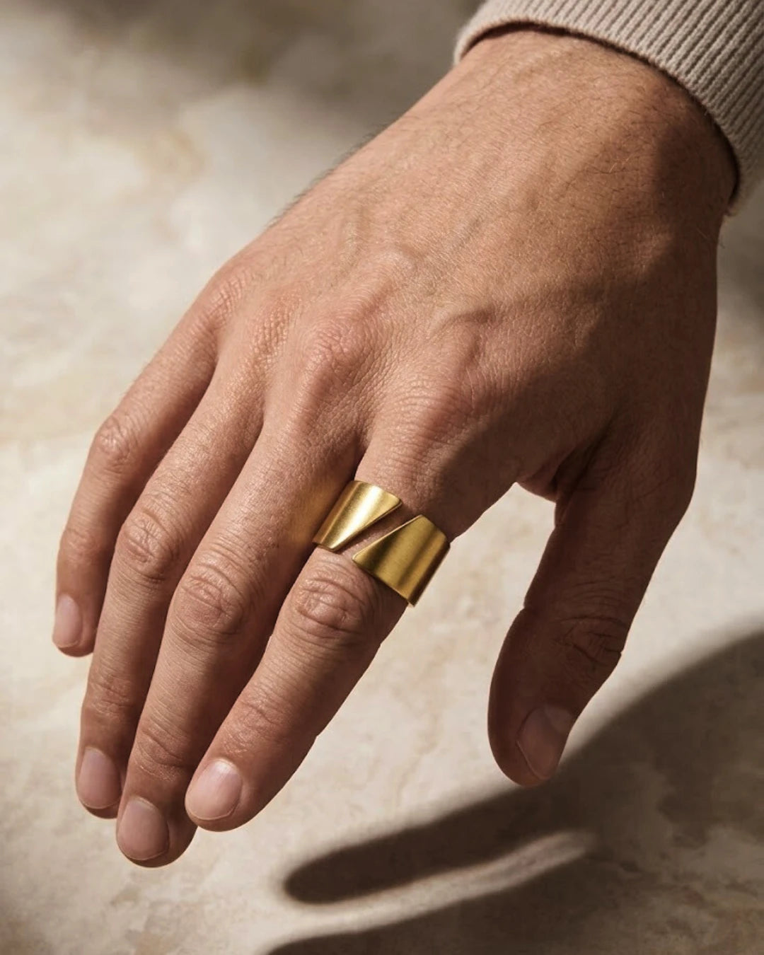 GOLDEN SPLIT RING