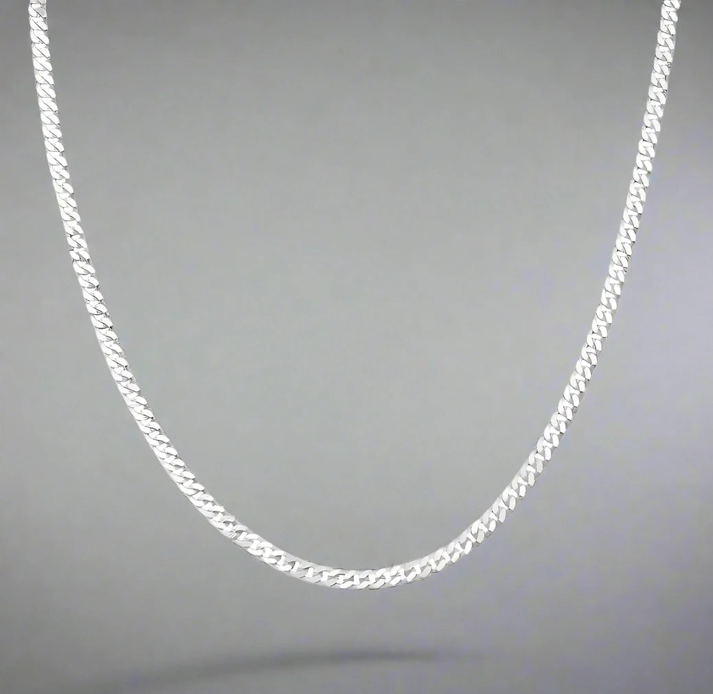 GRUMET CHAIN NECKLACE