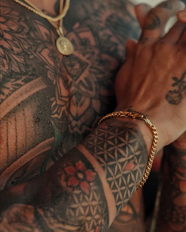 CUBAN CHAIN BRACELET (Low Stock) — view 5