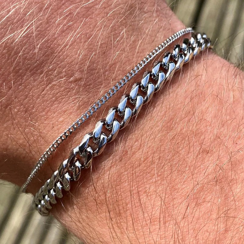 Mens - Jewelry - Bracelet - Cuban Chain