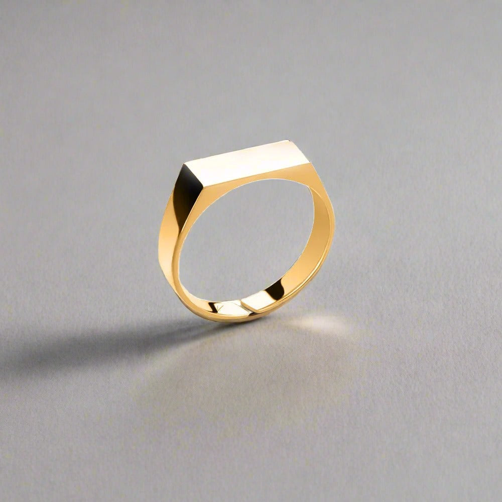 SLEEK LINE RING (Low Stock) — view 3