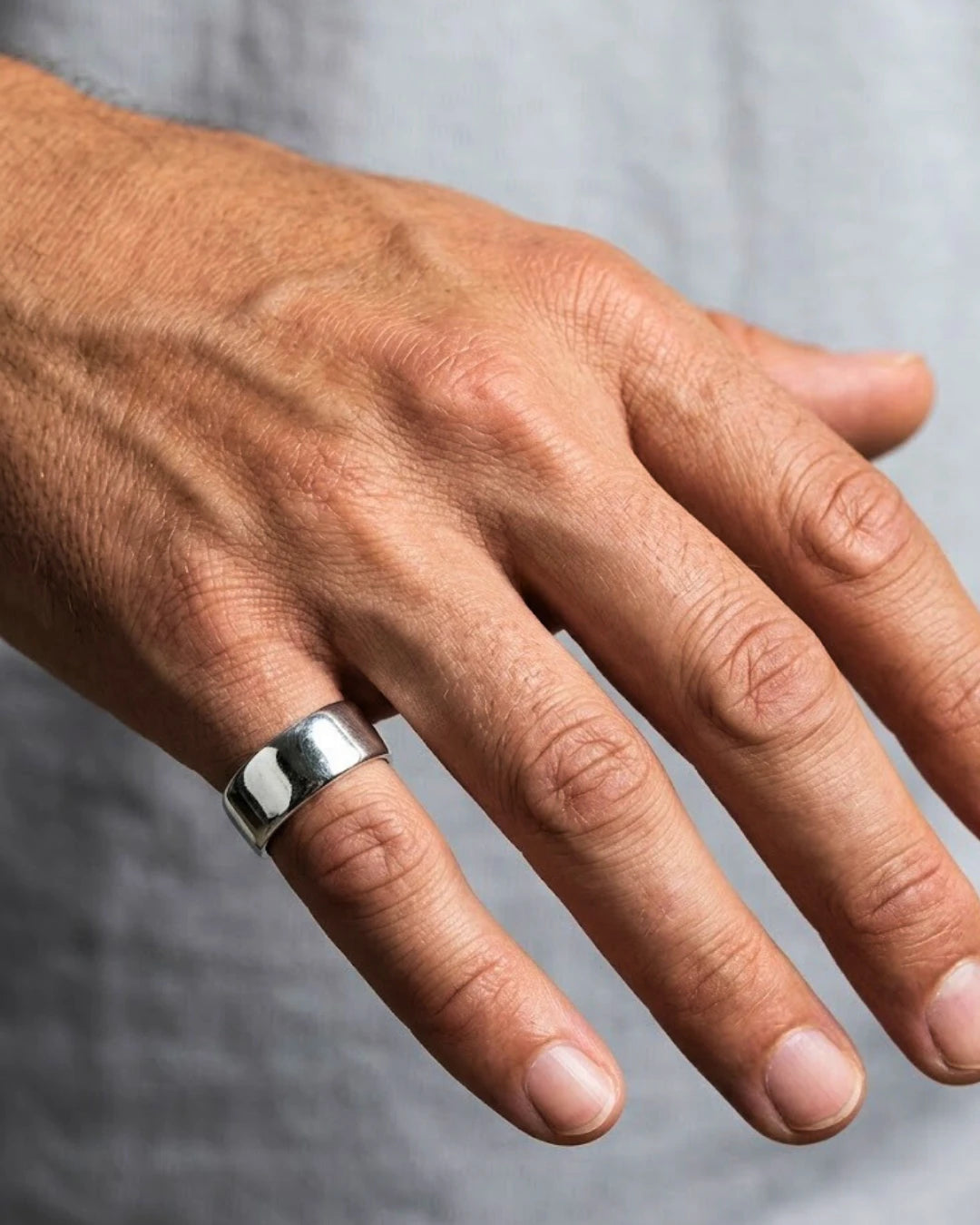 POLISHED STEEL RING