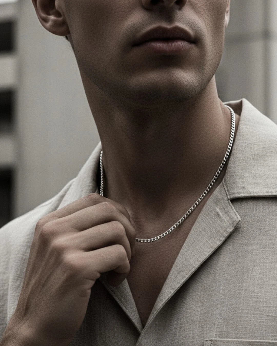 GRUMET CHAIN NECKLACE