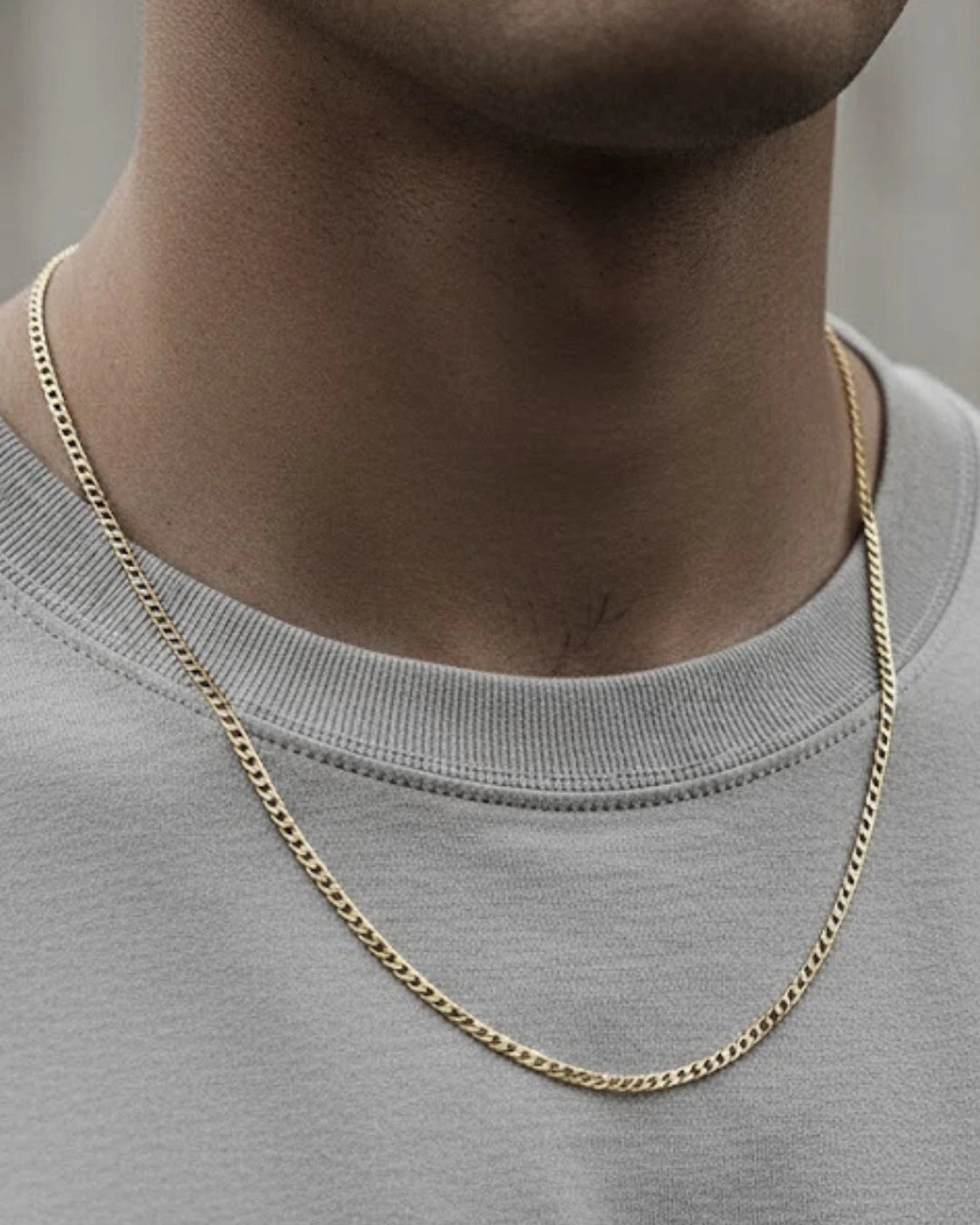 GRUMET CHAIN NECKLACE